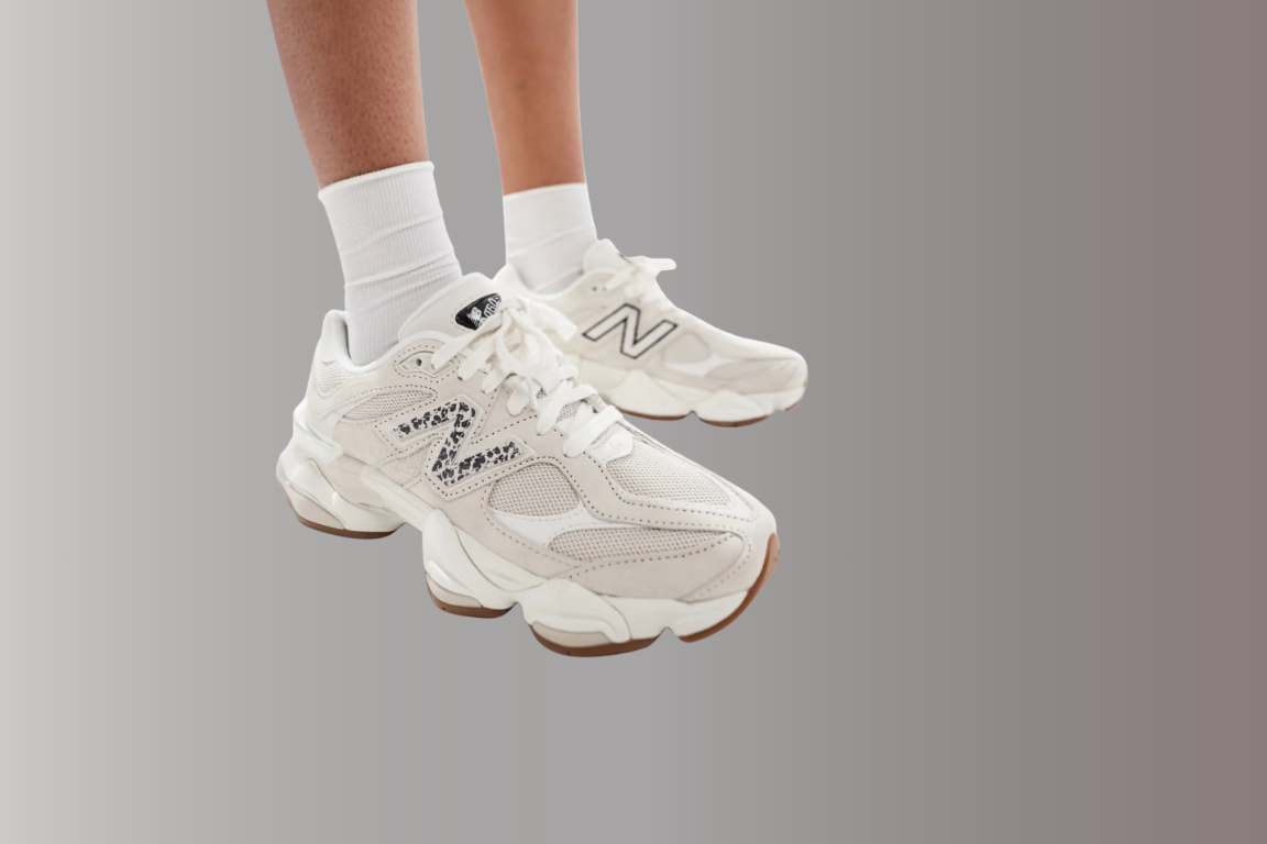 NB 9060 Leopard Detail in Beige