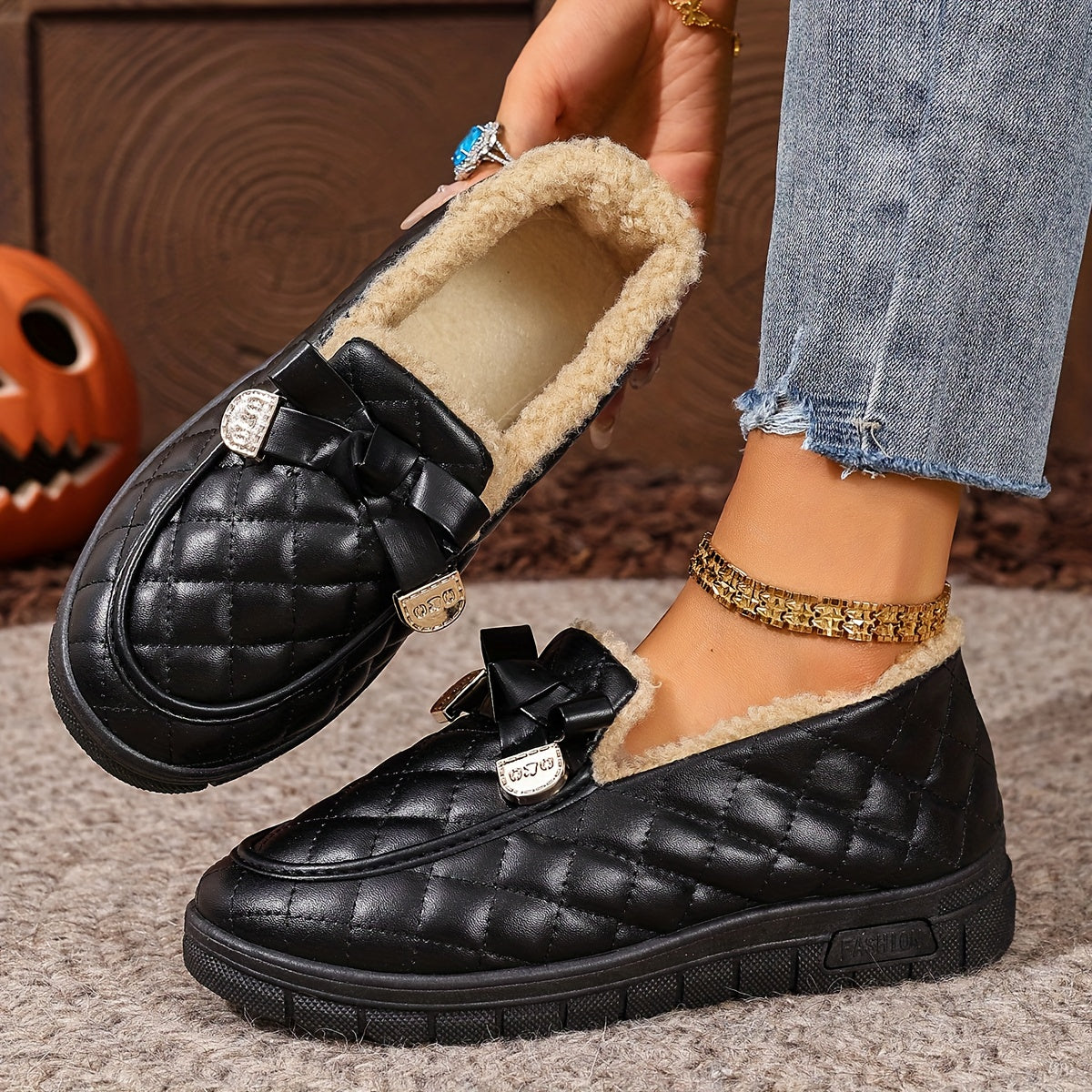 Véralyne – Chaussures Chaudes à Confort Quotidien