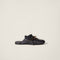 530 SL Mules – Bleached Leather & Gum Sole Black Edition