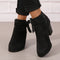 Léa | Bottines Élégantes à Talon Stable
