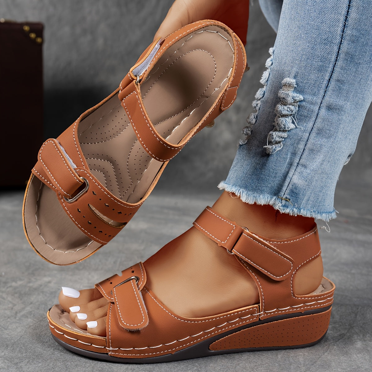 TITIMA | Sandales Orthopédiques Confort Élise