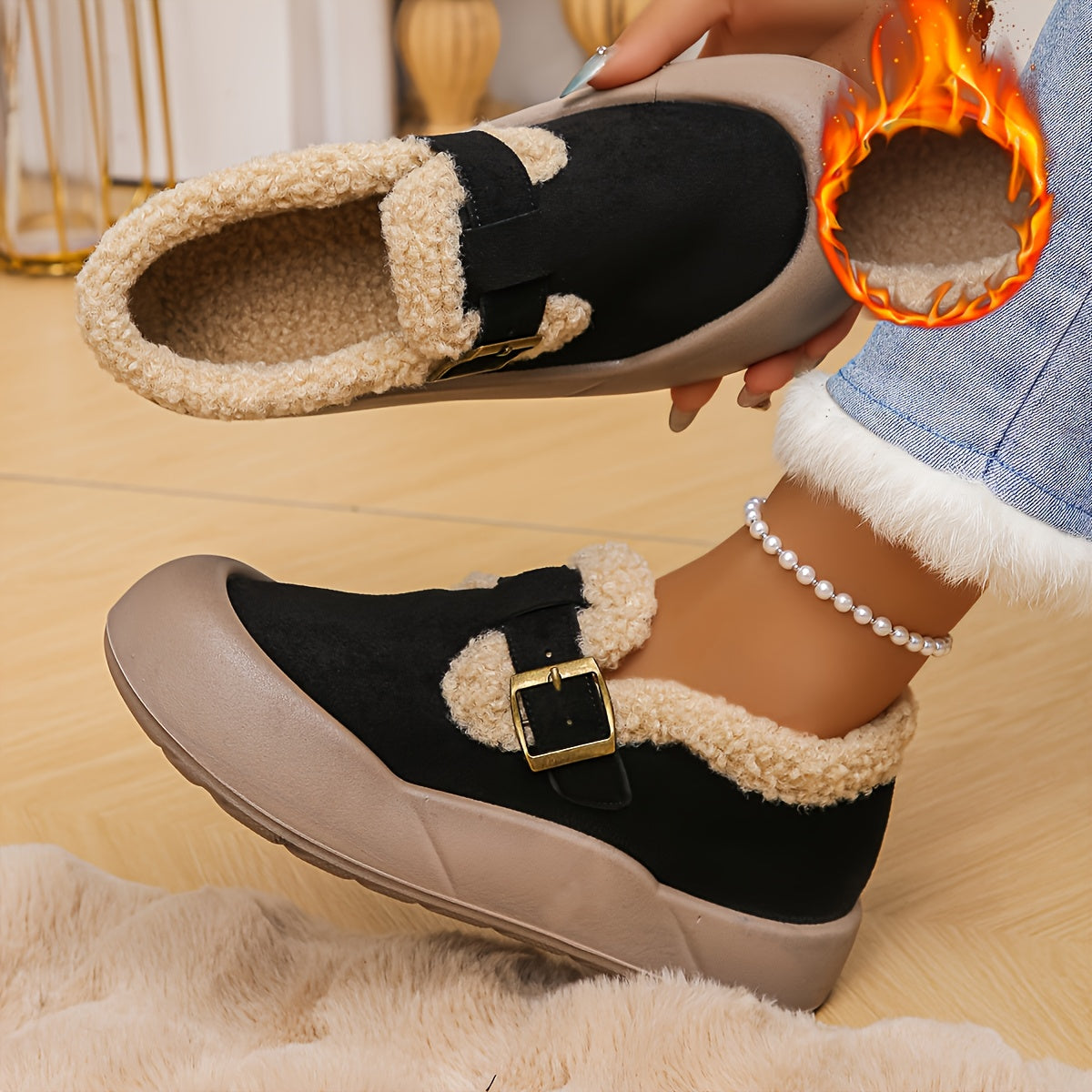 Lya – Chaussures D’Hiver à Confort Thermique