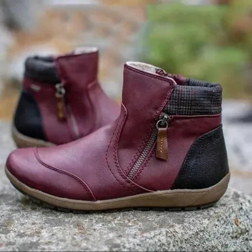Lysiane – Bottines confort d’hiver