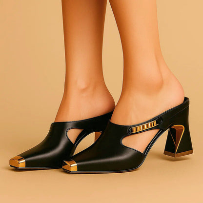 Léa | Escarpins Chic à Talon Sculpté