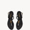 Cassandra patent leather sandals